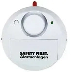 "KH-SECURITY Safety First Glasbruchalarm wei&szlig; "Premium""