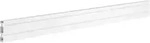 INLINE - Slatwall Panel Aluminium - f&uuml;r Wandhalterung - wei&szlig; - 1,2m