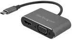 StarTech.com USB-C auf VGA und HDMI Adapter - Aluminium