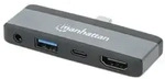 Manhattan 4-in-1 - Dockingstation - f&uuml;r Laptop
