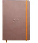 Notizbuch Rhodiarama A5 14,8x21cm 96 Blatt 90g liniert mausgrau