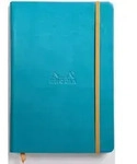 Rhodia Notizbuch A5, fester Einband, 96 Bl blanko, Papier 90g, T&uuml;rkis 118747C