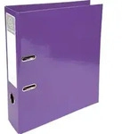 Exacompta 10x Ordner Prem'Touch A4, R&uuml;ckenbreite 70mm, Iderama, Violett, 53626E