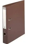 Exacompta 10x Ordner Prem'Touch PVC R&uuml;cken 50mm A4 Maxi Kastanienbraun 53546E