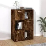 vidaXL Lagerschrank R&auml;uchereiche 60x29,5x90 cm