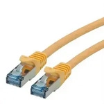 ROLINE Patchkabel Cat.6A S/FTP (PiMF), Component Level, LSOH, gelb, 5 m Twisted Pair