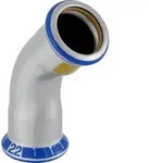 Geberit GE Mapress, Edelstahl, Gas, Bogen, 45 Gr., d42mm, 1 Stk.