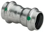 Viega Sanpress Inox Muffe mit SC-Contur 2315, d. 54mm, Edelstahl