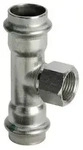 Viega T-St&uuml;ck Sanpress Inox 2317.2 22mmxRp 1/2x22mm, St nichtrost., SC-Con.