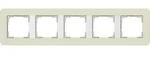 Gira Abdeckrahmen 5fach 0215417