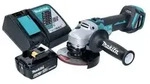 Makita DGA 513 RG1 Akku Winkelschleifer 18 V 125 mm Brushless + 1x Akku 6,0 Ah +