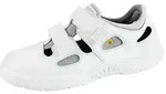 Abeba ESD-Sicherheitsschuhe x-light Sandale wei&szlig; Gr. 48
