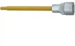 Steckschl&uuml;sseleinsatz 986SL-6 1/2 Zoll Innen-6-kant SW 6mm L.140mm HAZET