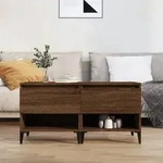 vidaXL Beistelltische 2 Stk. Braun Eichen-Optik 50x46x50 cm