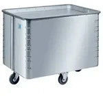 Federbodenwagen W 161 Innenma&szlig;e 1010x650x485mm G.24,5kg Alu. 2Lenk-/2Bockrollen