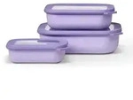 Mepal - Cirqula Multisch&uuml;ssel Set 3&ndash;teilig rechteckig Nordic lilac &ndash; 500,...