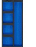 BGS 74362 Werkstattwageneinlage 1/3 leer 5 F&auml;cher 408 x 189 x 32 mm