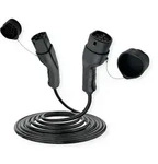 ROLINE E-Auto Ladekabel Typ2, 3-phasig, 480VAC (3P+N+E), 16 A, 11 kW, 7,5 m
