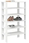 vidaXL Schuhregal Wei&szlig; 61x32x105 cm Holzwerkstoff