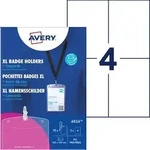 AVERY Namensschilder-Tasche mit Textilband, 105 x 148 mm