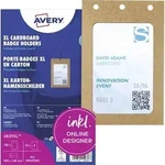 Avery-Zweckform 4839XL Einsteckschild Namensschild (B x H) 148 mm x 105 mm 50 St.