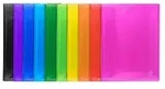 Exacompta 8x Sichtmappe PP 500&mu;, 100 H&uuml;llen, 24x32cm A4, , sortiert, 85970E