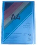 Exacompta 8x Sichtmappe PP 500&mu; + 100 H&uuml;llen , A4, sortiert, 86069E