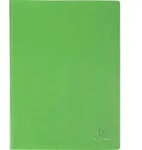 Exacompta 8x Sichtmappe flexiblem PP 500&mu; 100 H&uuml;llen Kristall A4 Hellgr&uuml;n...