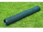 vidaXL Drahtzaun mit PVC-Beschichtung 25x0,75 m Gr&uuml;n