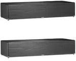 vidaXL Abdeckungen f&uuml;r Sonnenliegen 2 Stk. 12 &Ouml;sen 205x75x40 cm
