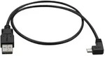 StarTech.com Micro USB Lade- und Sync-Kabel St/St - Rechts gewinkelt Micro-USB - 0,5m