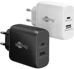Goobay 65410 USB Netzteil 65W Schnellladeger&auml;t PD / 2fach Port 1x USB-C & 1x USB-A /