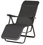 Relaxliege Lugano 39300558 schwarz/anthrazit