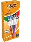 12 BIC 4-Farben-Kugelschreiber 4 Colours