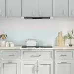 vidaXL K&uuml;chenr&uuml;ckw&auml;nde 2 Stk. Wei&szlig; 80x40 cm Hartglas