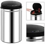 vidaXL Automatischer Sensor-M&uuml;lleimer 40 L Edelstahl