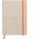 Notizbuch Flex A5 liniert 90g/qm 80 Blatt beige