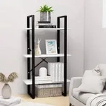 vidaXL Lagerregal Wei&szlig; 60x30x105 cm Holzwerkstoff