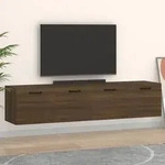 vidaXL Wandschr&auml;nke 2Stk Braun Eichen-Optik 60x36,5x35cm Holzwerkstoff