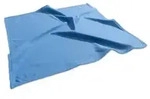 SIGEL BA189 Delta-Mikrofasertuch - 40 x 40 cm - blau - zur Reinigung von Glas und