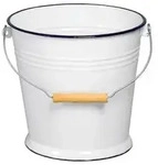 Kr&uuml;ger W5 Wassereimer, 5 Liter, wei&szlig;