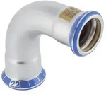 Geberit GE Mapress, Edelstahl, Gas, Bogen 90&deg;, d18mm, 1 Stk.