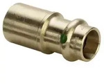 Viega Reduzierst&uuml;ck Sanpress 2215.1, 35x28mm, SC-Contur, Siliziumbronze,