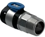 Geberit GE FlowFit, &Uuml;bergang AG, Edelstahl, d25mm x R3/4, 1 Stk.