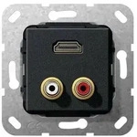Gira UP Tragring HDMI+C Audio 567410