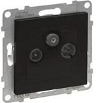 LEGRAND 765468 SEANO Durchgangsdose TV-R-SAT, HD-TV, An