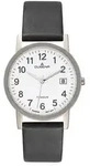 Dugena Unisex-Armbanduhr Novum, Titangeh&auml;use, Mineralglas, Lederarmband, 5 bar