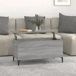vidaXL Couchtisch Grau Sonoma 90x44,5x45 cm Holzwerkstoff