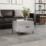 vidaXL Couchtisch Grau Sonoma 50x50x40 cm Holzwerkstoff