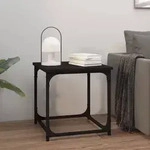 vidaXL Beistelltisch Schwarz 40x40x40 cm Holzwerkstoff